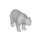 3D model of a bear