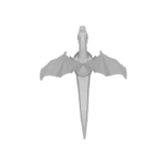 3D model of flying dragon