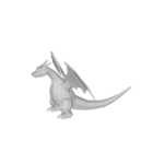 3D charizard model from Pokemon