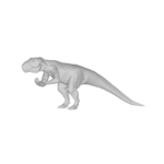 3D model of a T-Rex dinosaur