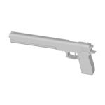 Gray model of a gun