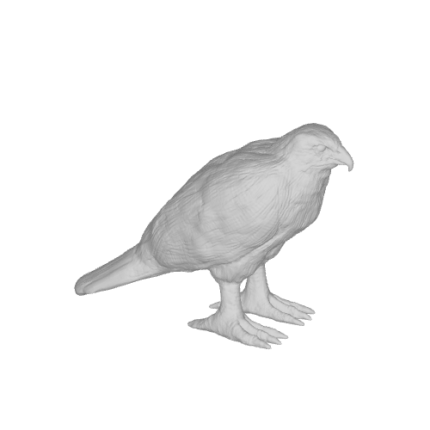 3D model of a bird