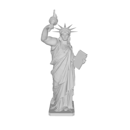 Statue of Liberty front view