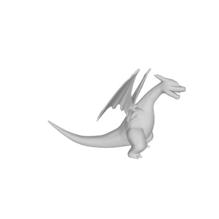 3D model of Charizard Pokémon