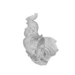 3D printed rooster sculpture rotating