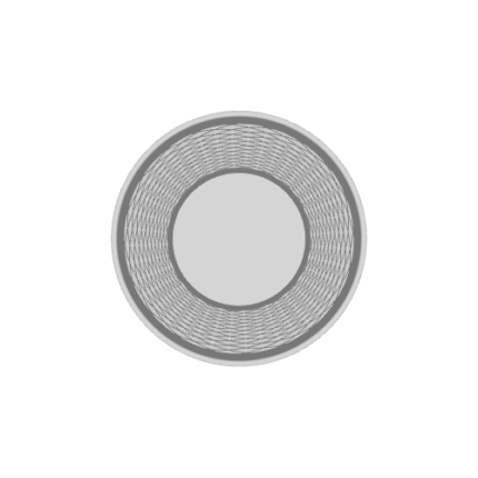 Gray circular pattern design