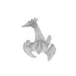 3D model of a scorpion monster